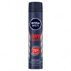NIVEA MEN - Dry Impact 72h Déodorant spray homme - 200 ml  Sonico.fr