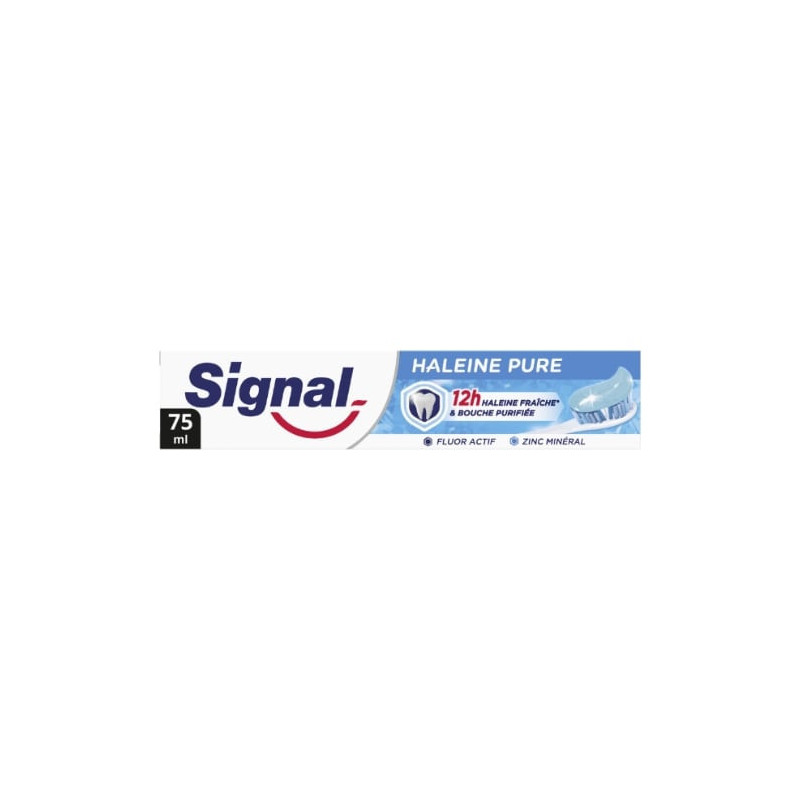 SIGNAL - Dentifrice Haleine pure - tube de 75 ml Sonico.fr