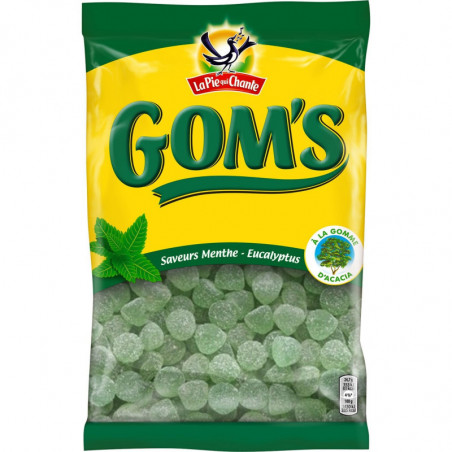 LA PIE QUI CHANTE - Gom'S Fraicheur Menthe - paquet de 265 g Sonico.fr