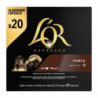 L'OR Espresso - Café Forza Intensité 9 - Capsules de café compatibles Nespresso - Paquet de 20 capsules Sonico.fr