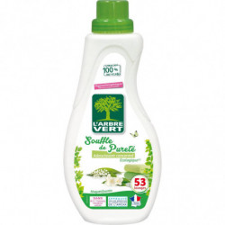 L'ARBRE VERT - Adoucissant Souffle De Pureté Muguet Jasmin - 53 Lavages - 800 ml Sonico.fr