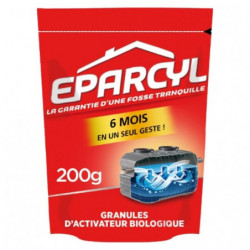 EPARCYL - Entretien fosse septique - Odeurs et Engorgement Granules - Sachet 200 G Sonico.fr