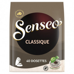 SENSEO - Classique Café dosettes Compatibles Senseo - paquet de 40 dosettes Sonico.fr