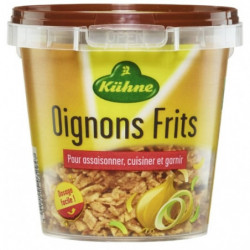 KUHNE - Oignons Frits - boite de 100 g Sonico.fr