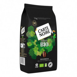 CARTE NOIRE - Café en grains bio - paquet de 1 kg Sonico.fr