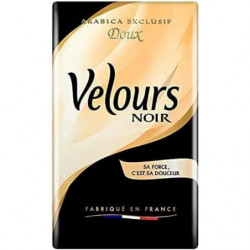 VELOURS NOIR - Café Moulu - paquet de 250 g Sonico.fr
