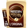 NESCAFE - Café Soluble Spécial Filtre Original - boîte de 50 g - 25 sticks Sonico.fr