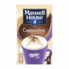 MAXWELL HOUSE - Cappuccino Milka Café Soluble 8 sticks - Sachet de 154 g Sonico.fr