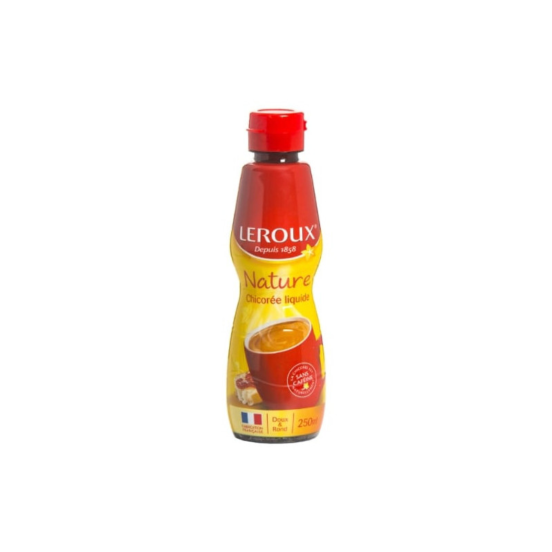 LEROUX - Chicorée Liquide Sans caféine - bouteille de 250 ml Sonico.fr