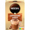NESCAFE - Cappuccino Choco Café Soluble - Boîte de 8 Sticks - 148 g Sonico.fr