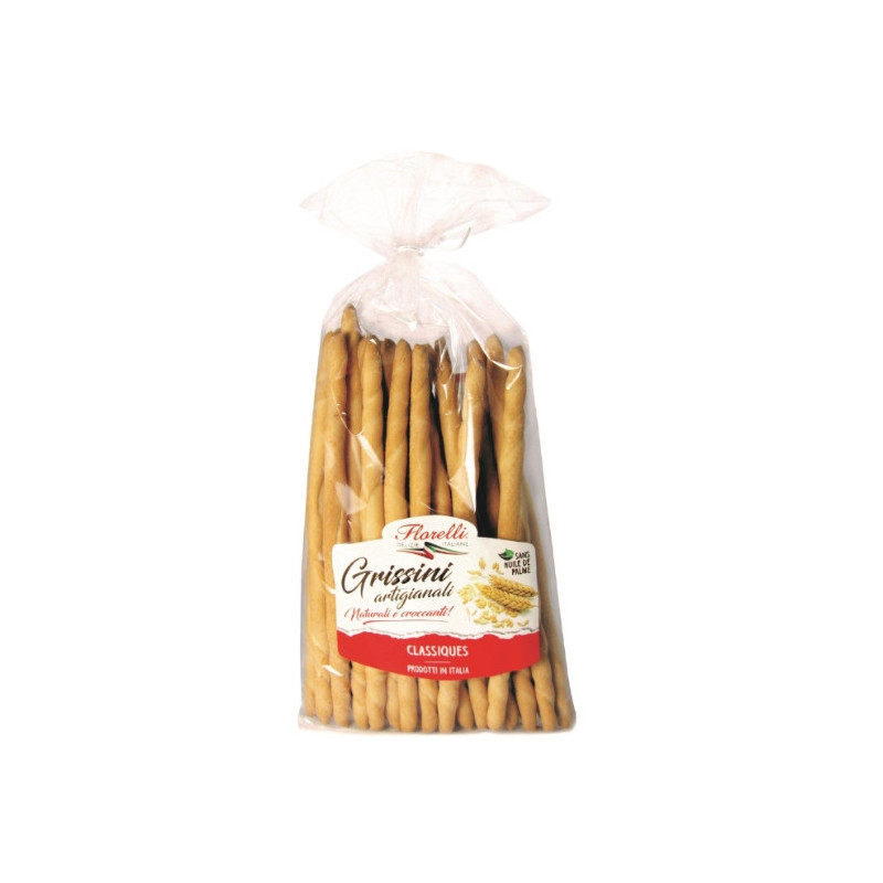FLORELLI - Gressins artisanal Classique - sachet de 300 g  Sonico.fr