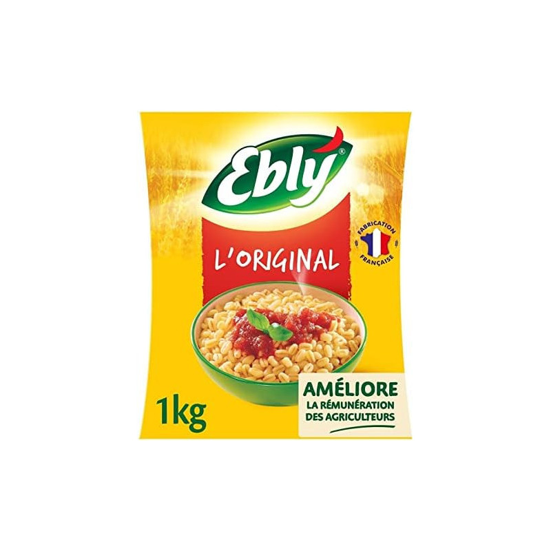 EBLY - Original Blé Vrac Nature 10 Min - paquet de 1 kg Sonico.fr