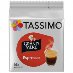 TASSIMO - Grand Mere Espresso Café dosettes - paquet de 16 dosettes Sonico.fr