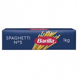 BARILLA - Pâtes Spaghetti N° 5 - paquet de 1 kg Sonico.fr