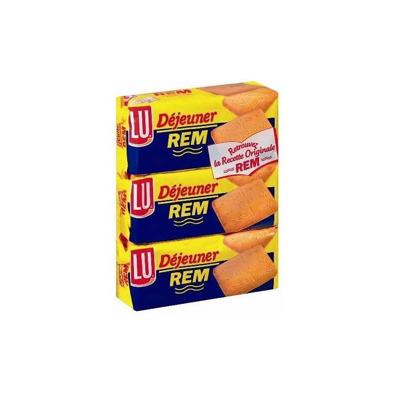 LU REM - Rem Déjeuner - blister de 3 sachet - 752 g Sonico.fr