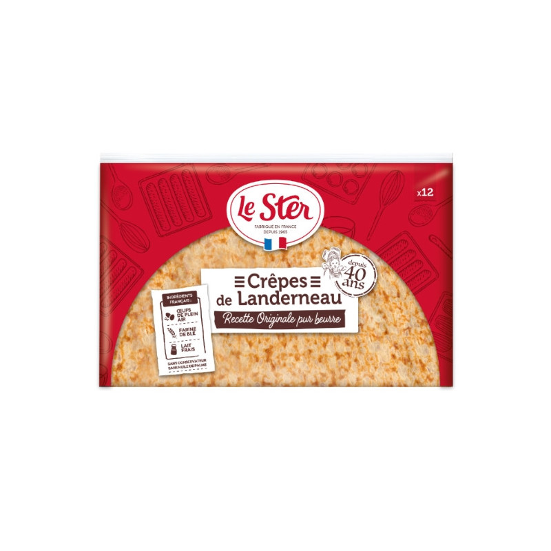 LE STER - Crêpes De Landerneau Le Patissier - sachet de 300 g Sonico.fr