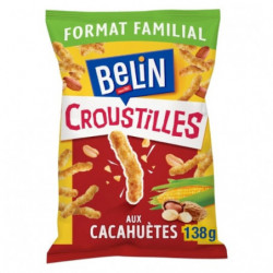 BELIN - Croustilles Biscuits apéritifs aux cacahuètes - sachet de 138 g Sonico.fr