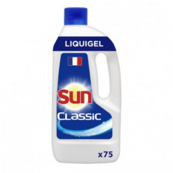 SUN - Classic Gel liquide lave-vaisselle 75 lavages - bidon de 1,5 L Sonico.fr