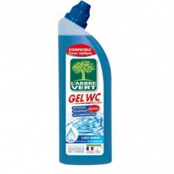 L'ARBRE VERT - Nettoyant Gel WC Marine - flacon de 750 ml Sonico.fr