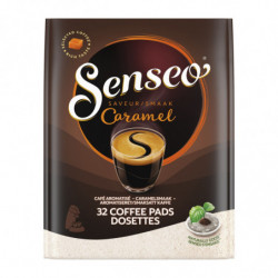 SENSEO - Caramel Café dosette Senseo Saveur Caramel - 32 dosettes - 220 g Sonico.fr