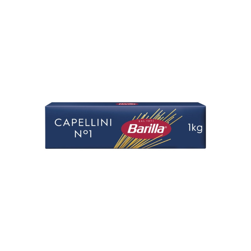 BARILLA - Pâtes Capellini n°1 - paquet de 1 kg Sonico.fr
