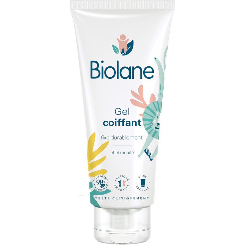 BIOLANE - Gel coiffant pour bébé effet mouillé - tube de 100 ml Sonico.fr