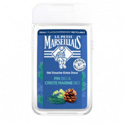 LE PETIT MARSEILLAIS - Gel douche Pin et Criste marine Bio - flacon de 250 ml Sonico.fr