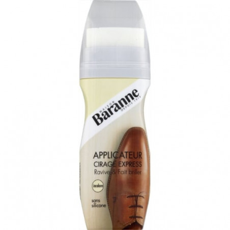 BARANNE - Applicateur Cirage Express Incolore - flacon de 75 ml Sonico.fr