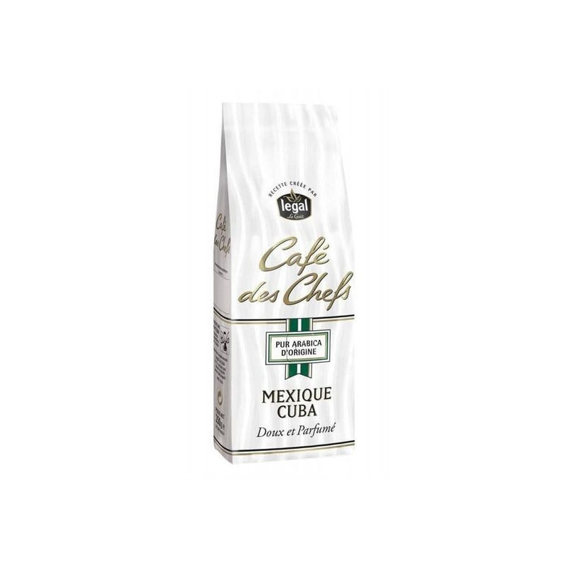 LEGAL - Café moulu des chefs Mexique Cuba - paquet de 250 g Sonico.fr