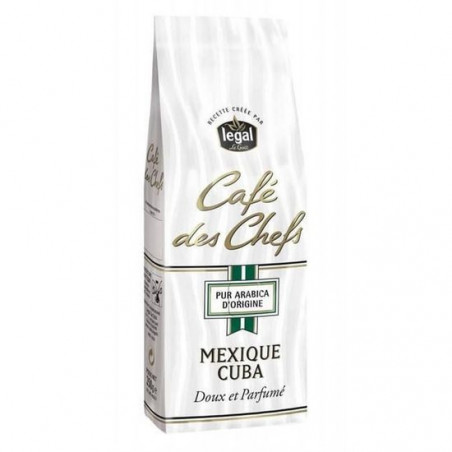 LEGAL - Café moulu des chefs Mexique Cuba - paquet de 250 g Sonico.fr