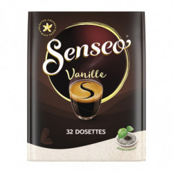 SENSEO - Vanille Café dosette Senseo Saveur Vanille - 32 dosettes - 220 g Sonico.fr