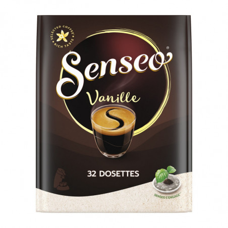 SENSEO - Vanille Café dosette Senseo Saveur Vanille - 32 dosettes - 220 g Sonico.fr