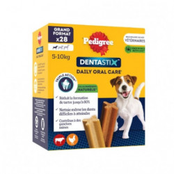 PEDIGREE - Dentastix Daily Oral Care Pour Petits Chiens (5-10kg) - boite de 28 sticks - 440 g Sonico.fr
