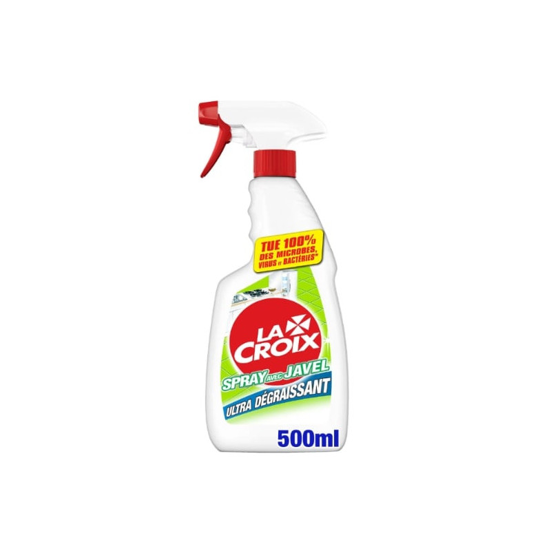 LA CROIX - Spray avec Javel Ultra Dégraissant - spray de 500 ml Sonico.fr