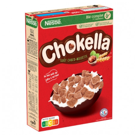 CHOKELLA - Céréales au chocolat et à la noisette - boite de 350 g Sonico.fr