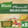 KNORR - Marmite De Bouillon Légumes - 8 Capsules - paquet de 244 g Sonico.fr