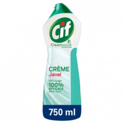 CIF - Crème Javel À Récurer - flacon de 750 ml Sonico.fr