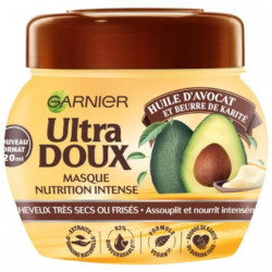 ULTRA DOUX - Masque capillaire nutrition intense Huile d'avocat Beurre de karité - 300 ml Sonico.fr