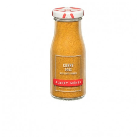 ALBERT MENES - Curry Doux en poudre - flacon de 75 g Sonico.fr
