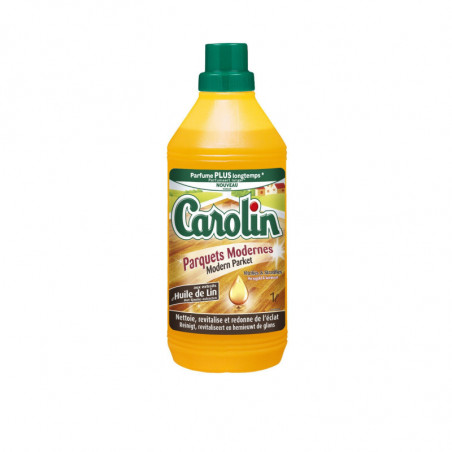 CAROLIN - Parquets Modernes Nettoyant Ménager - flacon de 1 l Sonico.fr