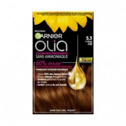 GARNIER OLIA - Coloration permanente Châtain clair doré 5.3 Sonico.fr