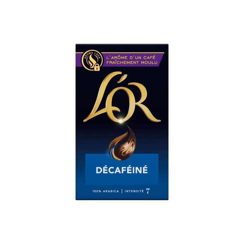 L'OR - Café Moulu Décaféiné - paquet de 250 g Sonico.fr