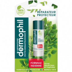 LABORATOIRE DERMOPHIL - Stick Lèvres Réparateur Protecteur Formule Indienne - tube de 4 g Sonico.fr