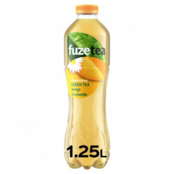 FUZE TEA - Boisson au thé glacé mangue et camomille - bouteille de 1,25 l Sonico.fr