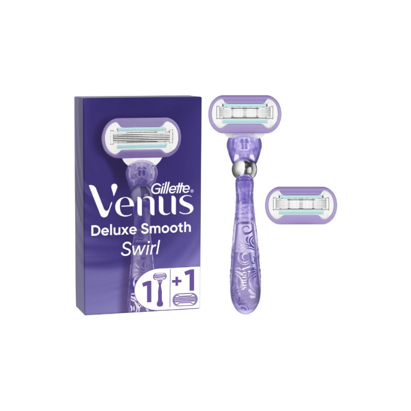 VENUS - Deluxe Smooth Swirl Rasoir Femme - rasoir + 1 lames Sonico.fr