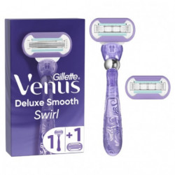 VENUS - Deluxe Smooth Swirl Rasoir Femme - rasoir + 1 lames Sonico.fr