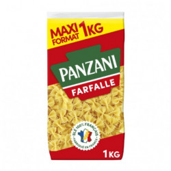 PANZANI - Pâtes Farfalle - paquet de 1 kg Sonico.fr