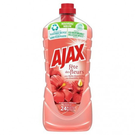 AJAX - Fête des Fleurs Hibiscus Nettoyant sol - bidon de 1,25 l Sonico.fr