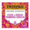 TWININGS - Infusion Ayurveda Fleur De Sureau Framboise Hibiscus - boite de 20 sachets  Sonico.fr
