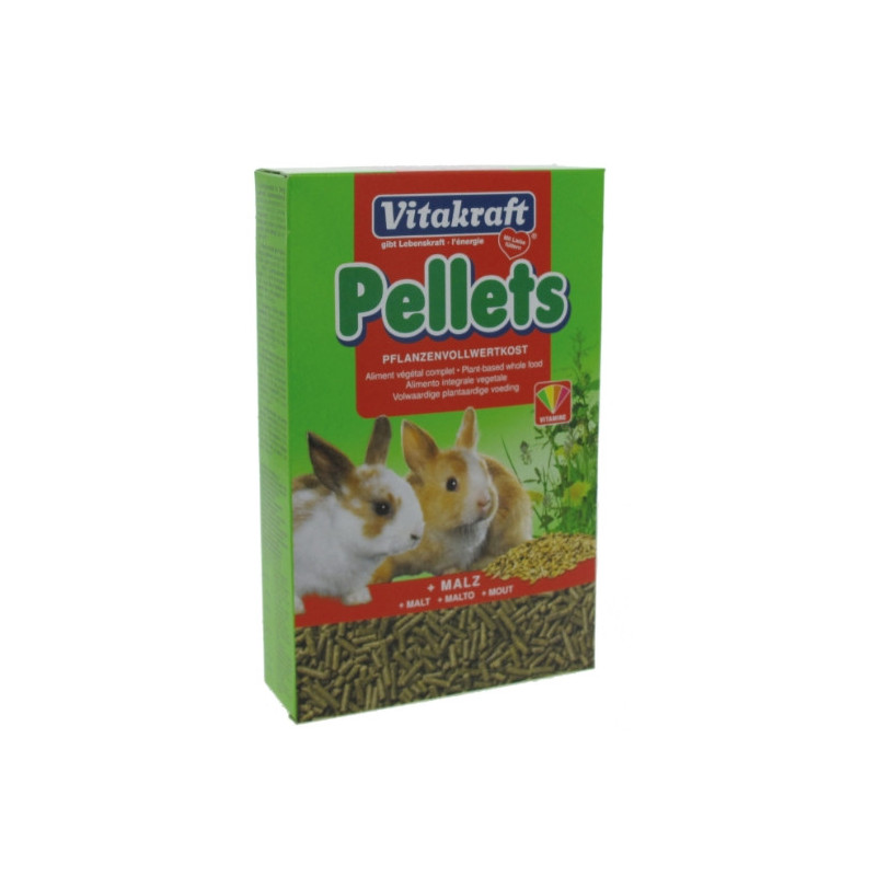 VITAKRAFT - Pellets malt Aliment pour lapin nain - boite de 800 g Sonico.fr